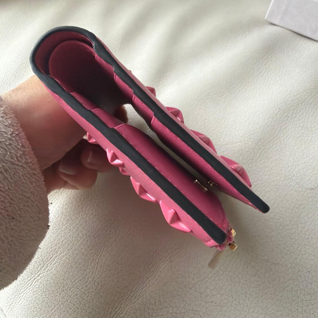 JIMMY CHOO 星型スタッズ 二つ折り財布