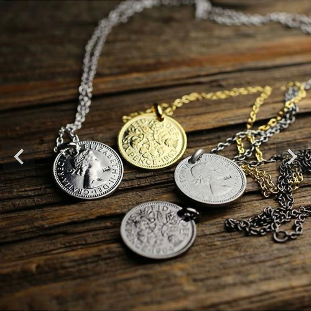 【新品・未使用】JAM  MADE ネックレス　エリザベス女王