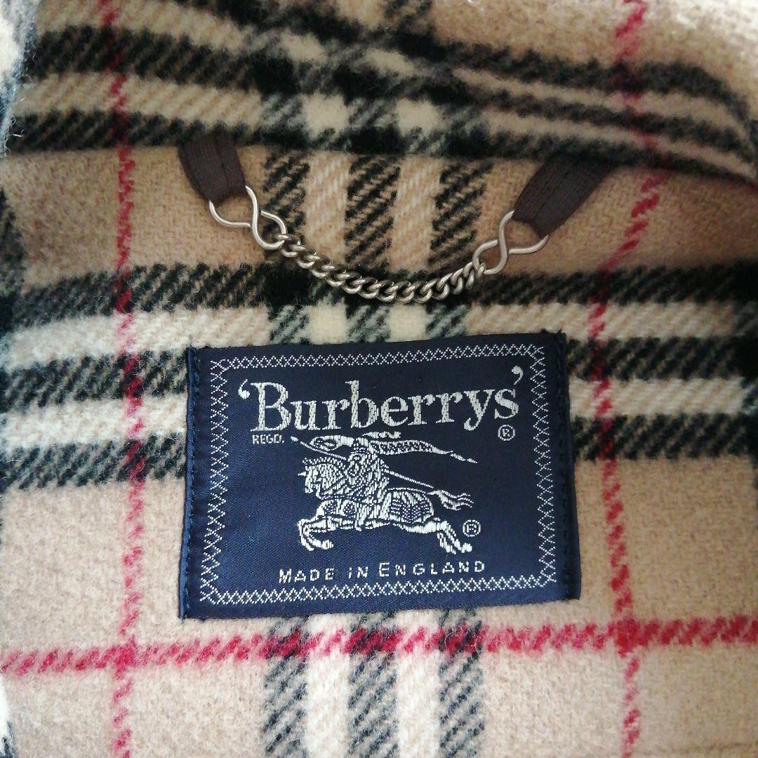 Burberrys ウール100％ ベージュ ダッフルコート ノバチェック