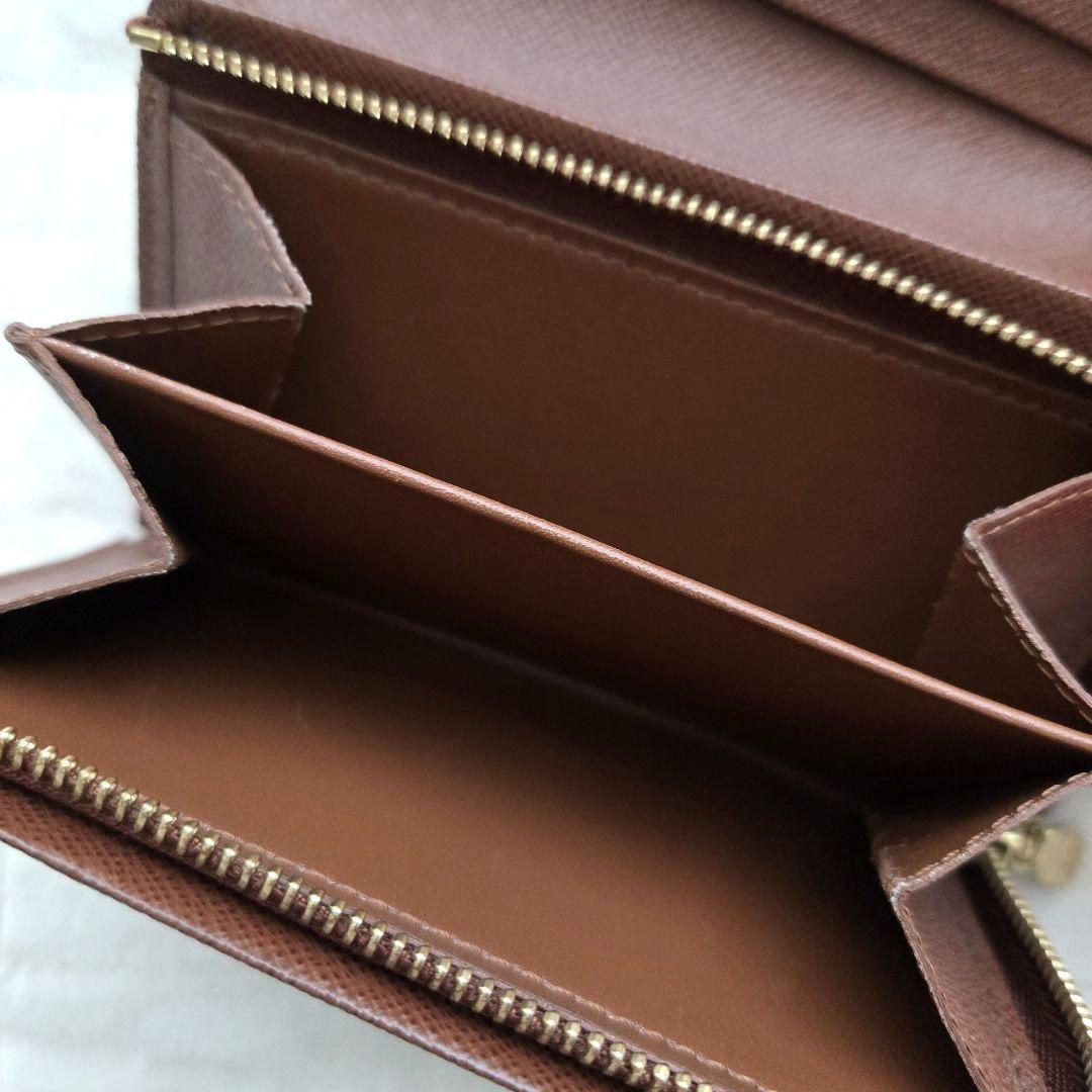 ​LOUIS VUITTON 00s PVC折り財布 トレゾール 茶 エレガンス
