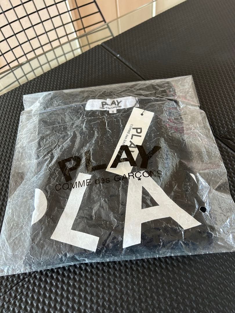 【新品】COMME des GARÇONS PLAY Tシャツ BLACK/黒