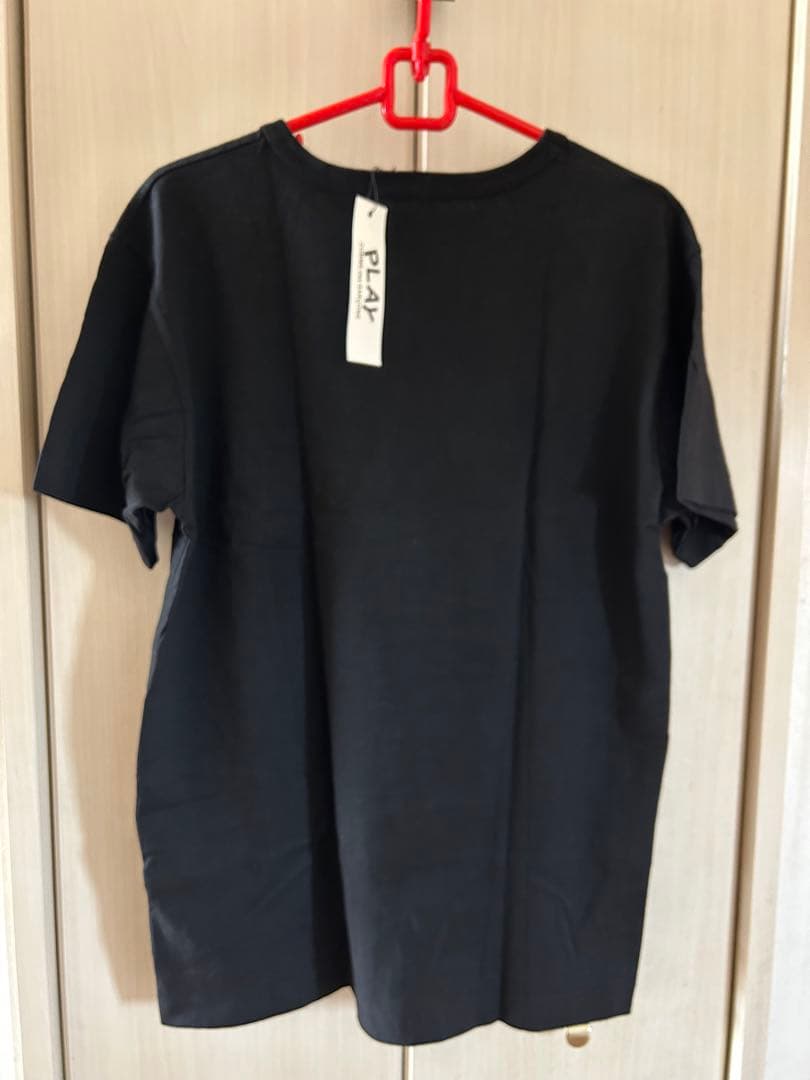 【新品】COMME des GARÇONS PLAY Tシャツ BLACK/黒