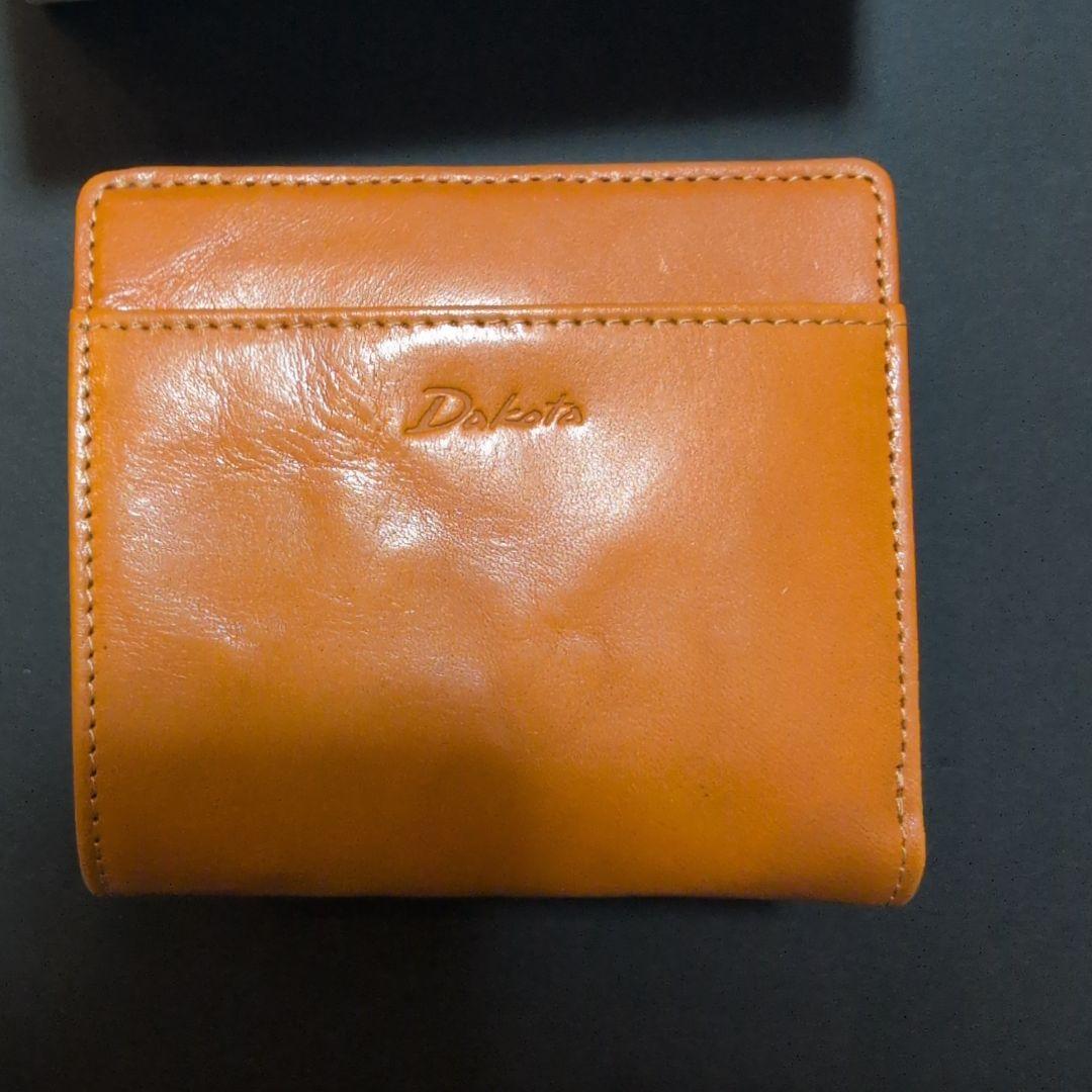 【新品・箱付】Dakota ダコタ クーポラ 二つ折り財布 マスタード