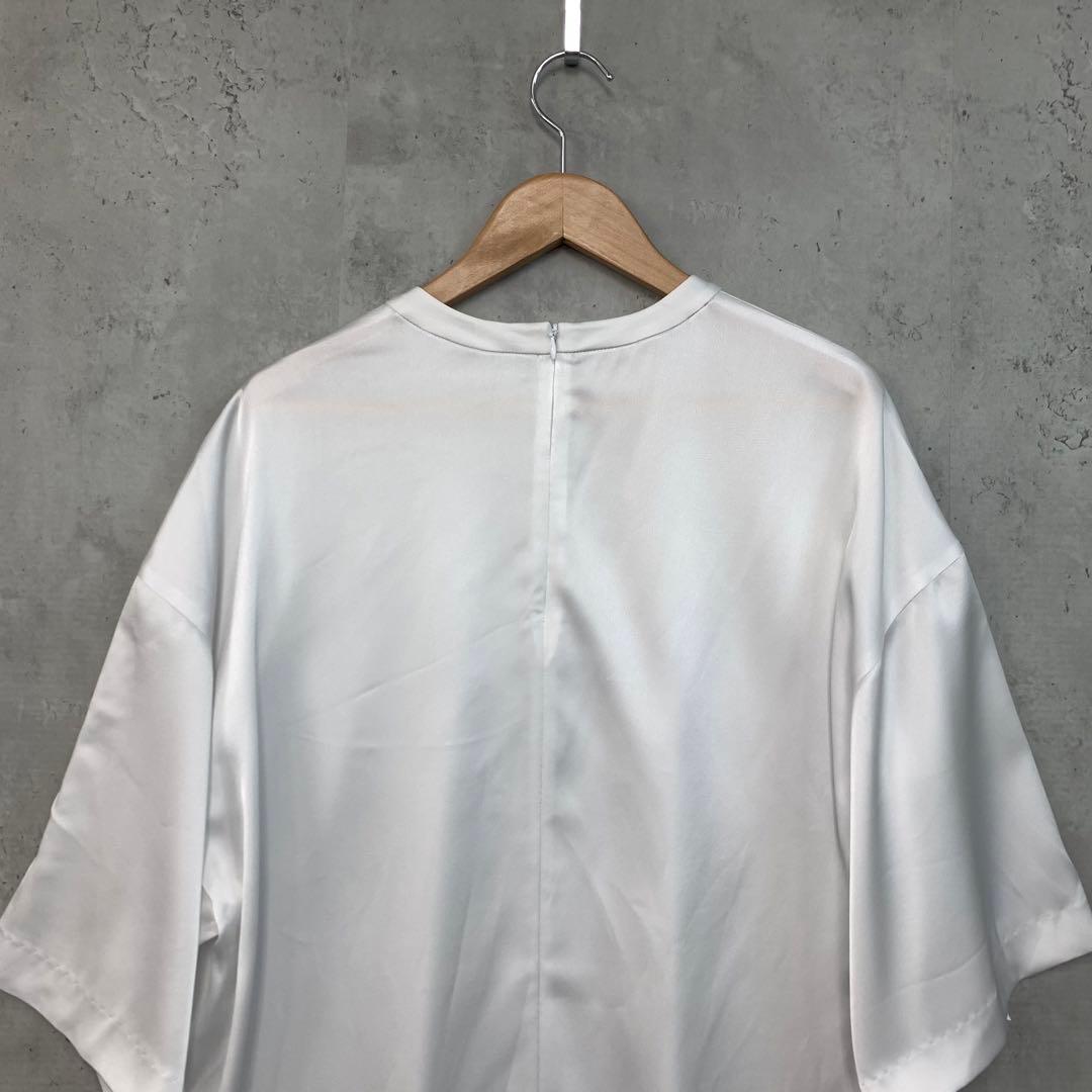 ららら LOHEN ローヘン ベビーサテン Tシャツ ブラウス 24SS