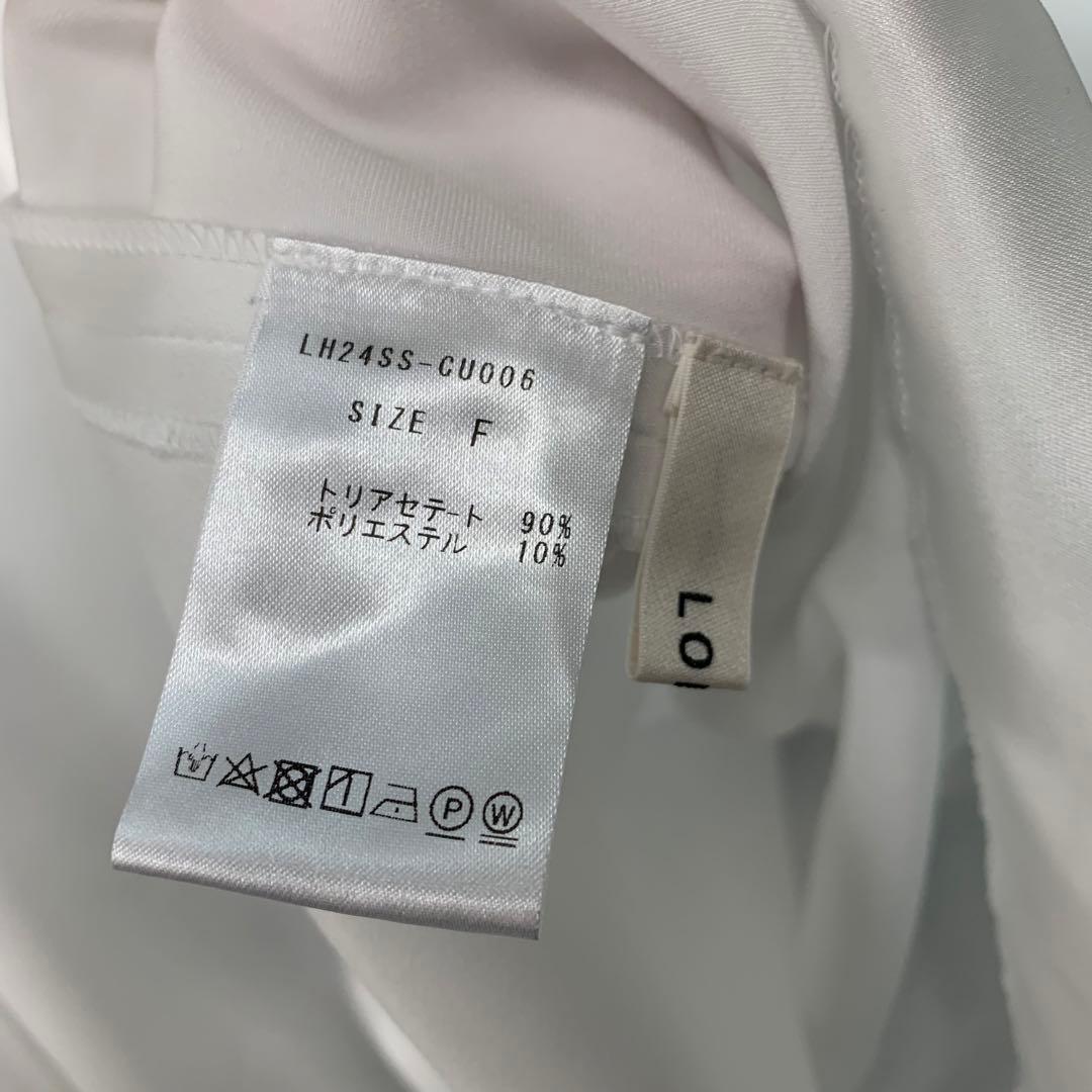 ららら LOHEN ローヘン ベビーサテン Tシャツ ブラウス 24SS