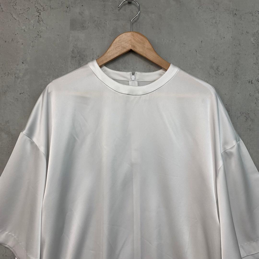 ららら LOHEN ローヘン ベビーサテン Tシャツ ブラウス 24SS