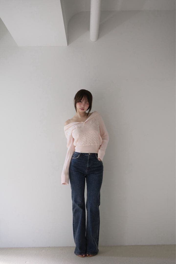y*u様 andmary Heart stitch denim
