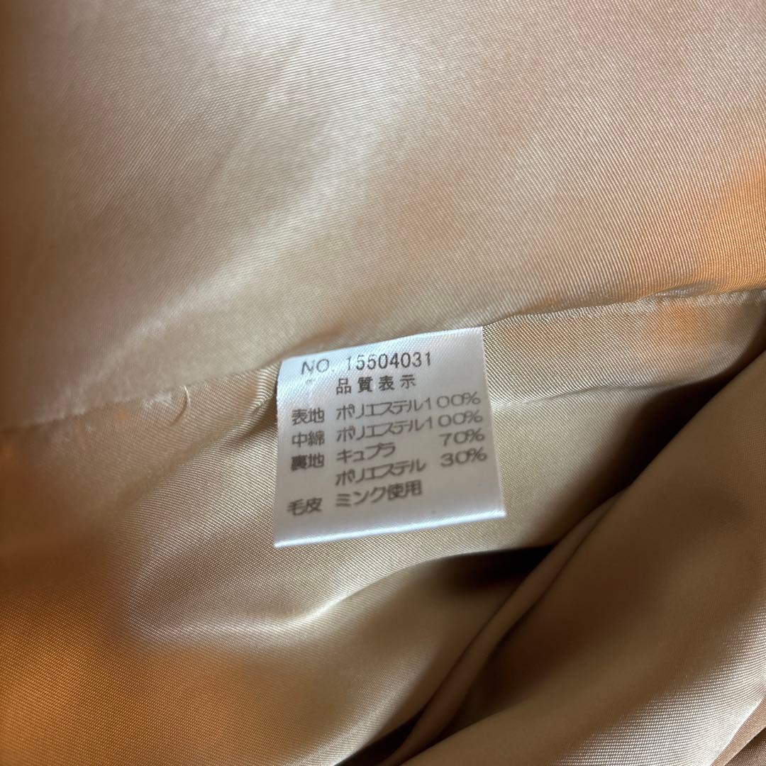 Harrodsベージュファーロングコート