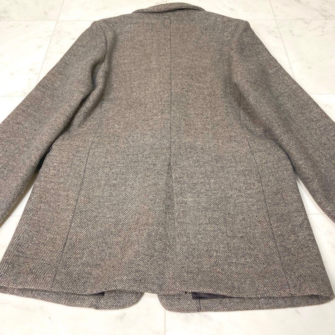 専用【極美品】フレームワークシングルジャケットコートシルク 茶 36
