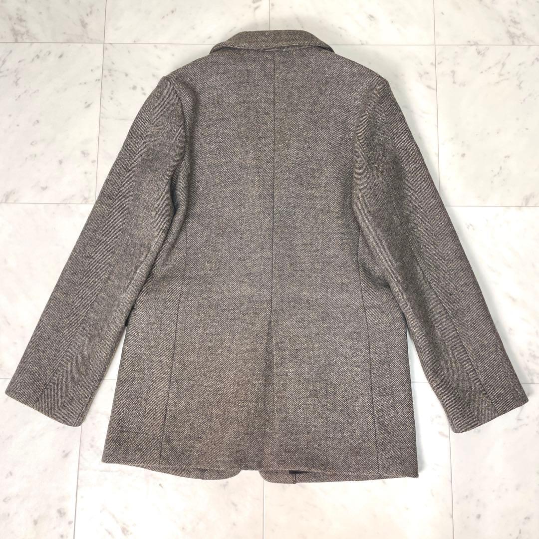 専用【極美品】フレームワークシングルジャケットコートシルク 茶 36