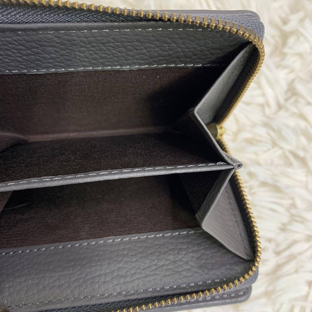 美品✨財布 二つ折り ブランド russet ラシット モノグラム レザー