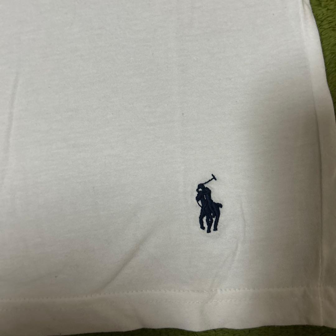 Polo Ralph Lauren ホワイト Tシャツ xsパックT ２枚入り