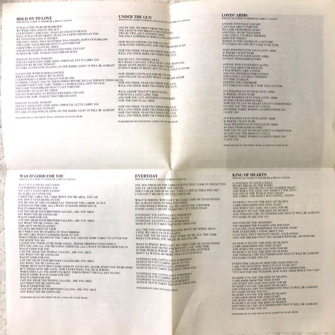 帯付き！国内盤！キング・オブ・ハーツ / 1989