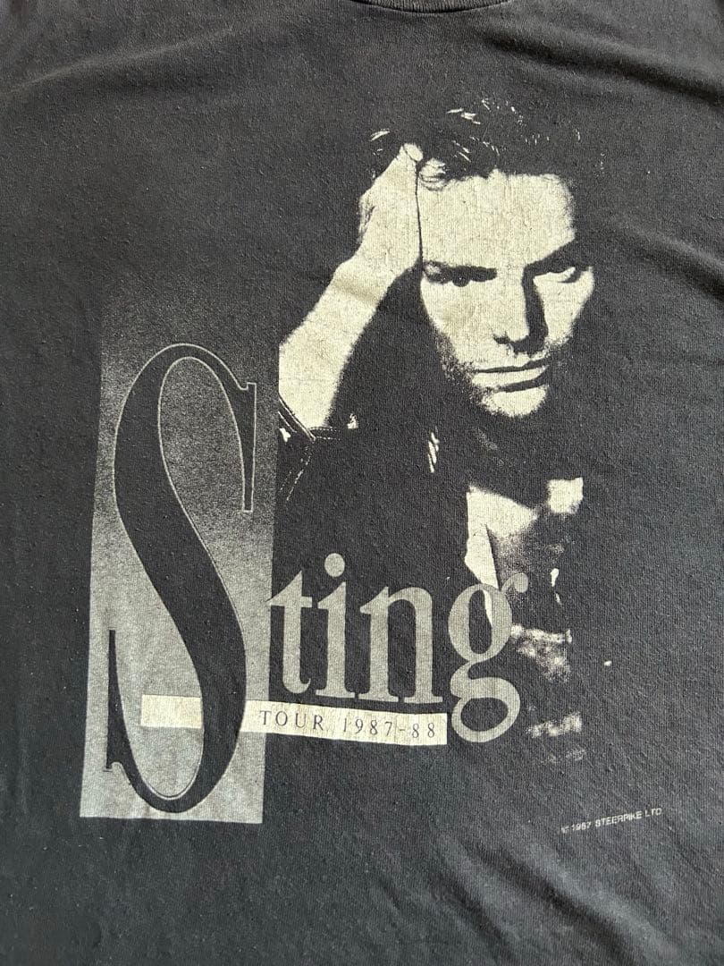 80s USA製 STING ツアーT Nothing Like the Sun