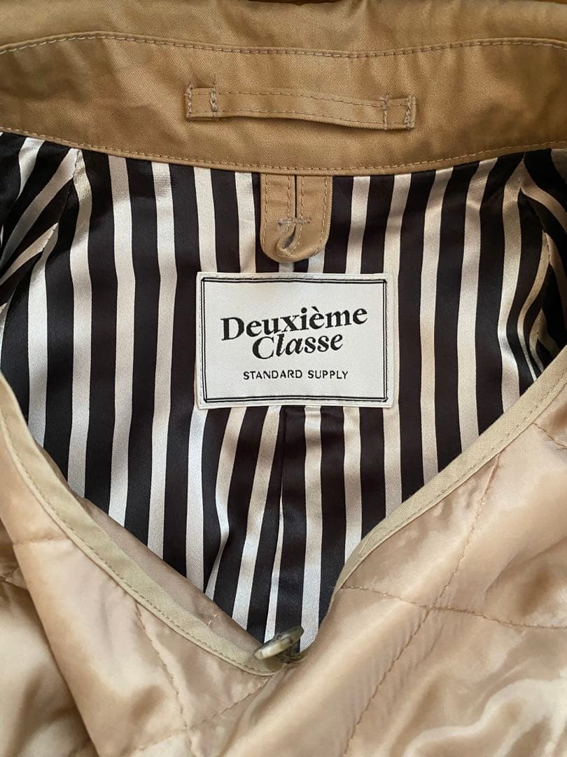 Deuxième Classe ベージュトレンチコート