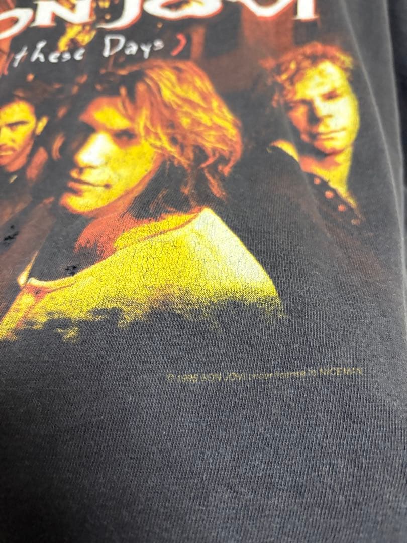 雰囲気◎90’s BON JOVI these Days Tシャツ L ユーロ