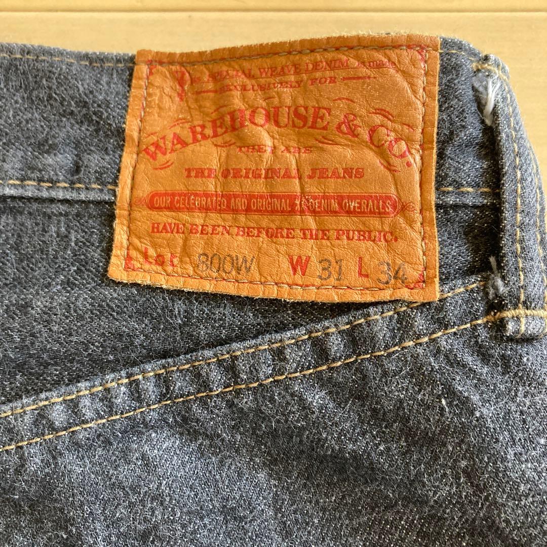 パンツ Warehoue T800W Black Jeans