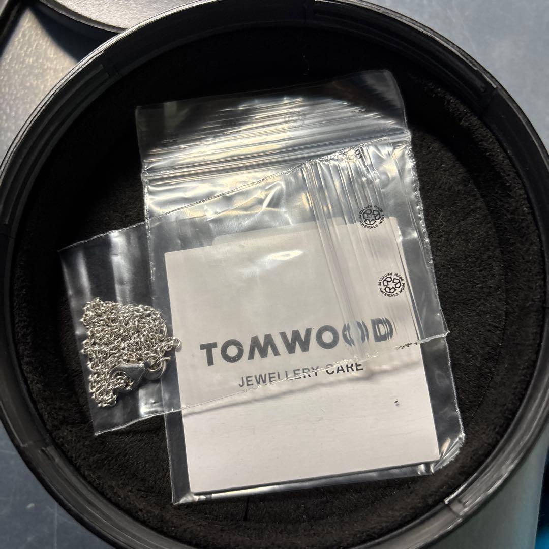 セ*着様 Tom Wood Rolo Chain ネックレス 18インチ