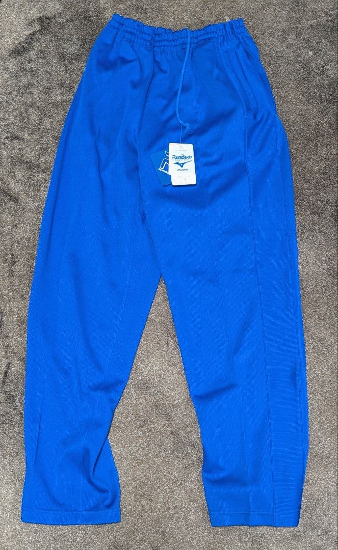 新品　タグ付　MIZUNO　ランバード　ジャージ上下セット　О　Rブルー　日本製