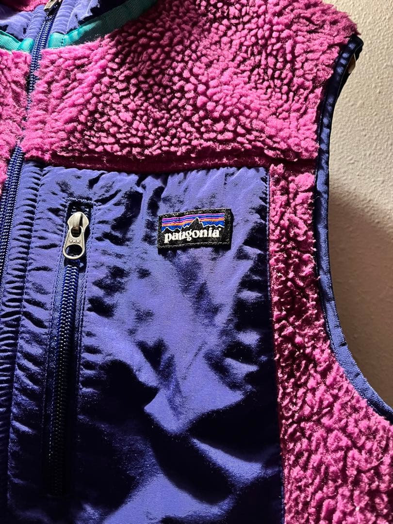 極美品　ほぼ新品希少カラー　パタゴニア クラシック・レトロX・ベスト パープル