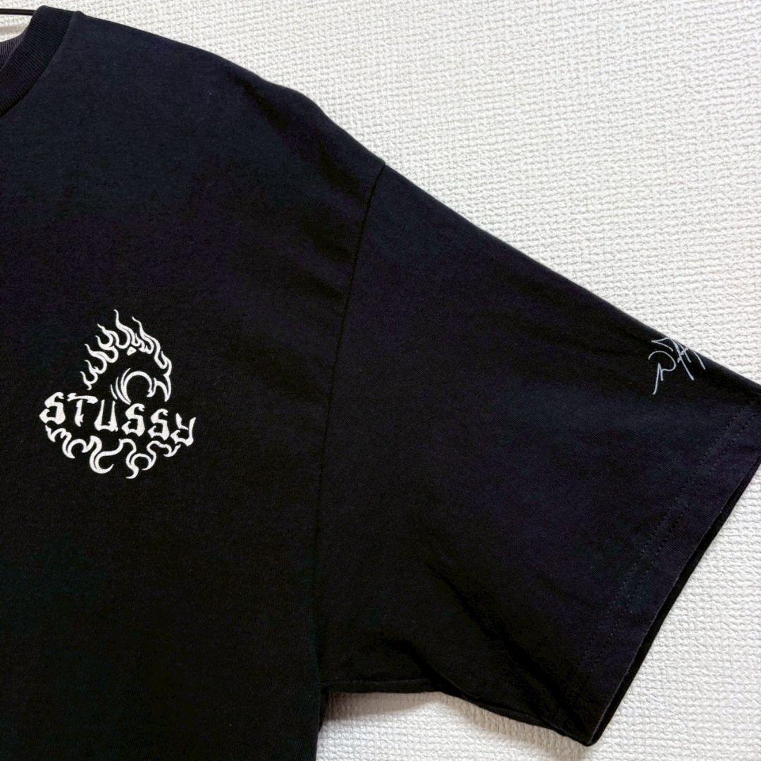 希少　OLD STUSSY 　波デザインTシャツ