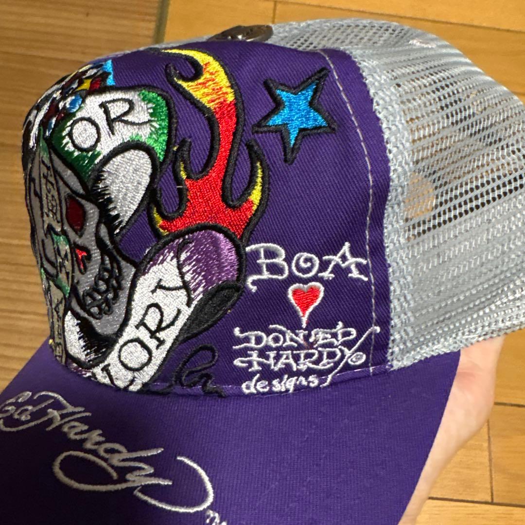 ED HARDY x BOA コラボ キャップ