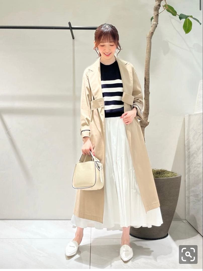 25SS名品✨allurevilleアルアバイルマルタンガルバックフレアコート
