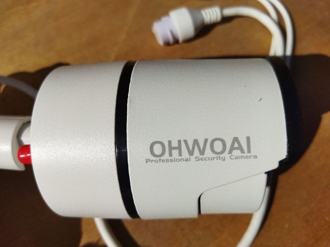 OHWOAI ワイヤレス　防犯カメラ　家庭用　屋外　モニター付き