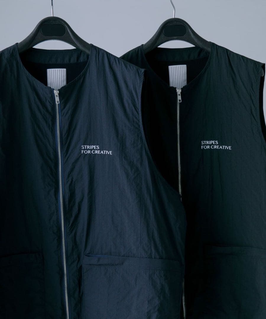 S.F.C　STITCHED ZIP VEST