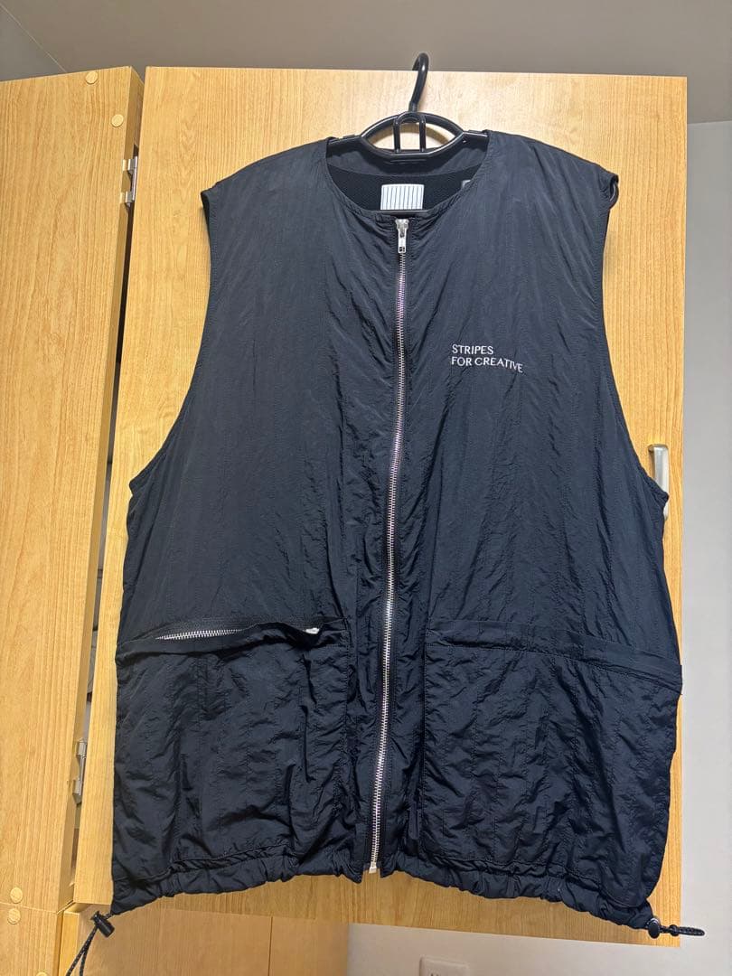 S.F.C　STITCHED ZIP VEST