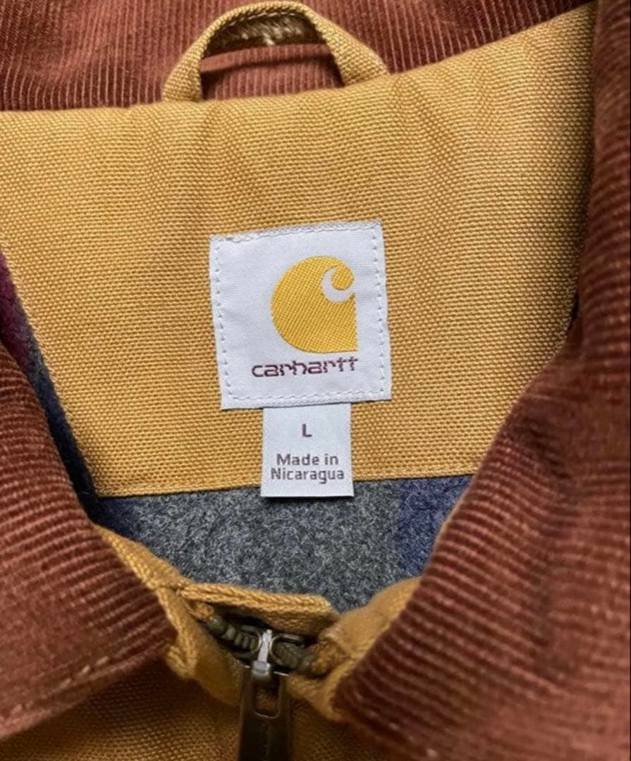 Carhartt デトロイトジャケット 現行モデル カーハートブラウン L