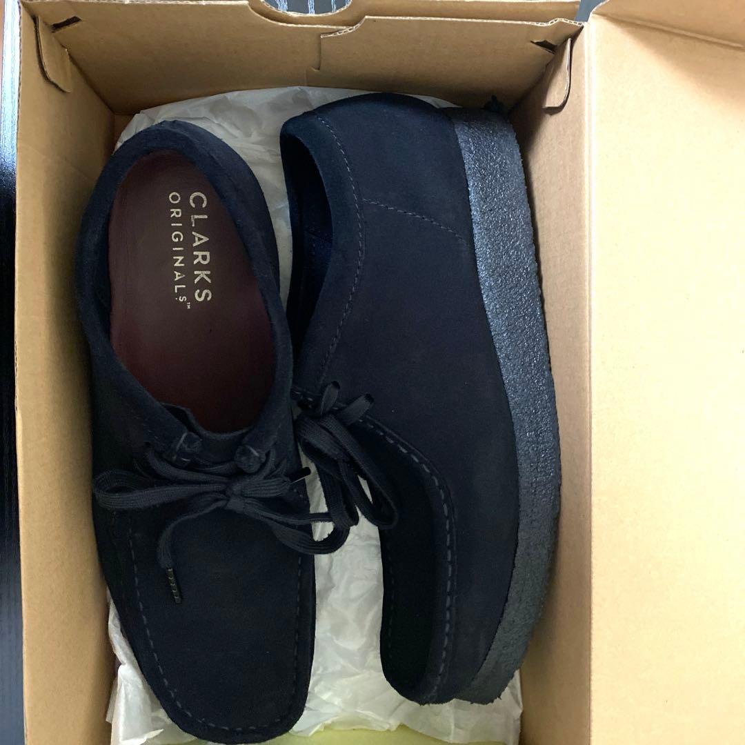 CLARKS ワラビー ブラック