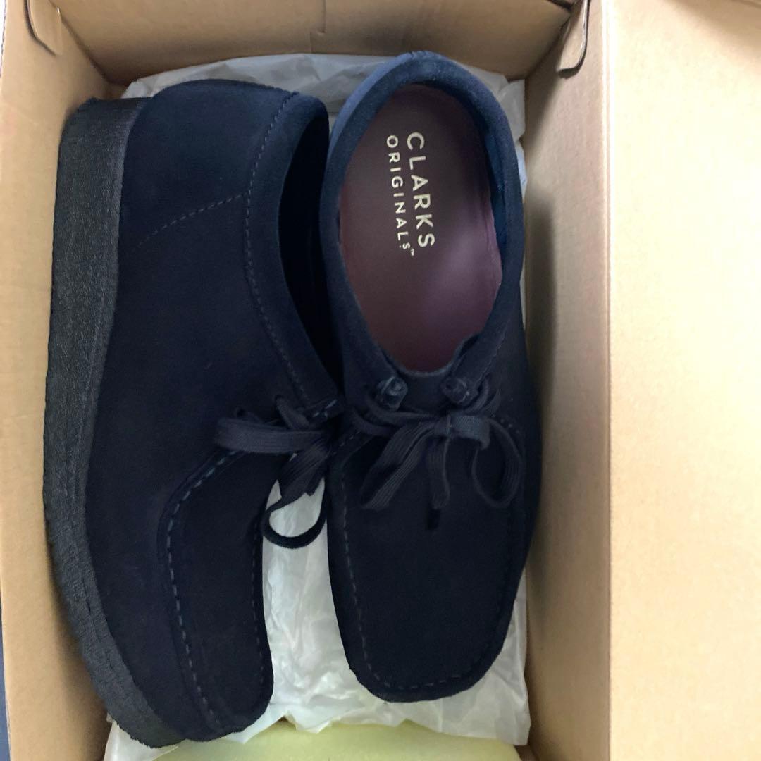 CLARKS ワラビー ブラック