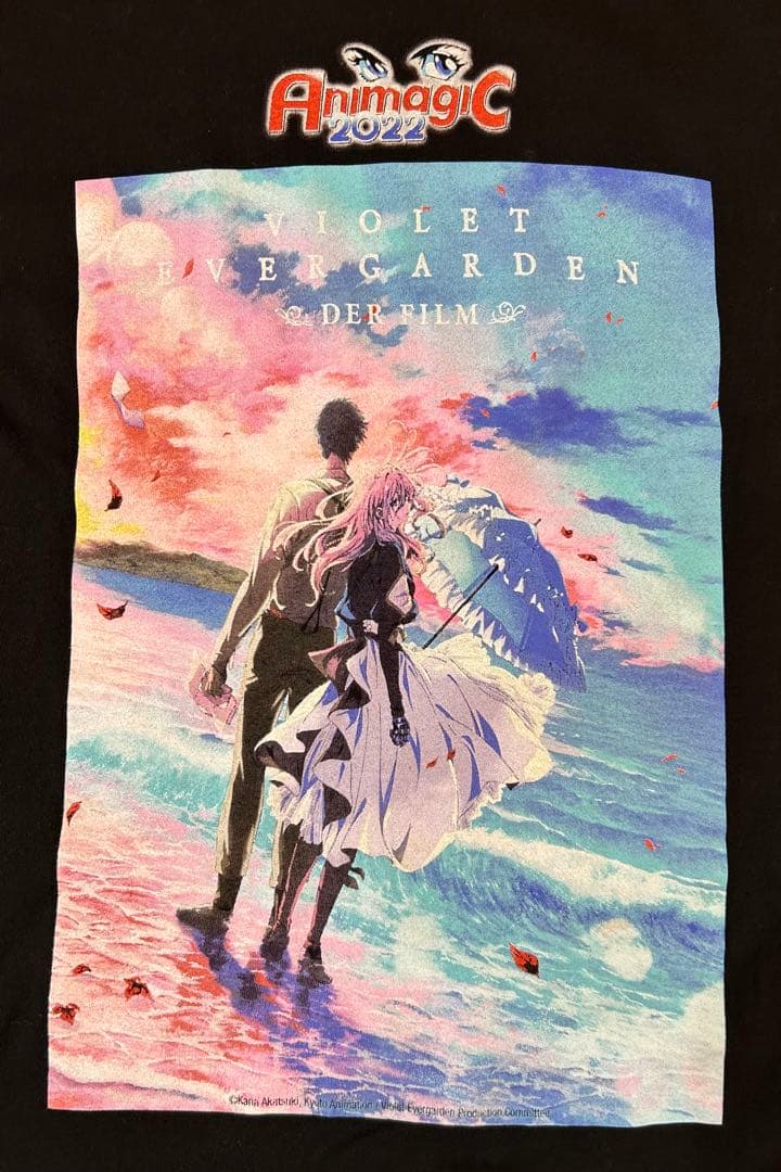 当時物 Animagic2022 ヴァイオレット・エヴァーガーデン Tシャツ M