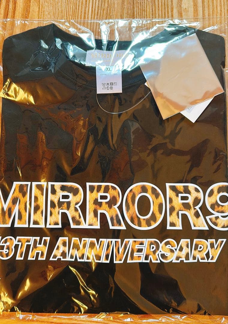 MIRROR9 ヒョウ柄ロゴ 13周年記念Tシャツ XLサイズ 2点セット