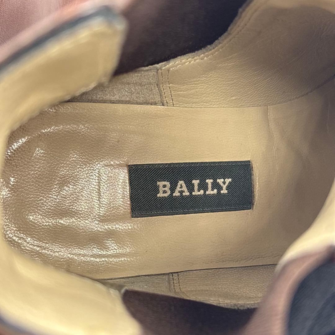 BALLY バリー レザー サイドゴアブーツ ショート 24.5cm