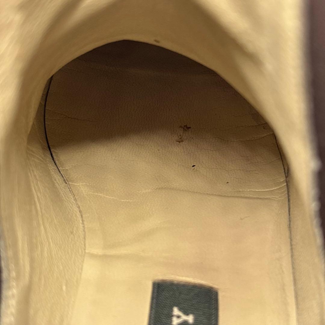 BALLY バリー レザー サイドゴアブーツ ショート 24.5cm