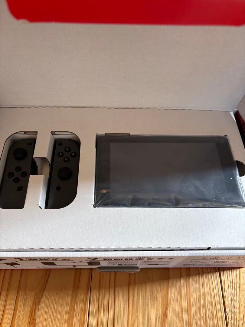 【未使用品有！！】 Nintendo Switch 本体 グレー 付属品付き
