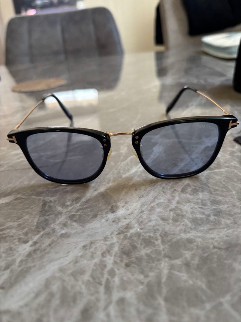 最終値下げ TOM FORD TF672 01V 朝倉未来着用モデル