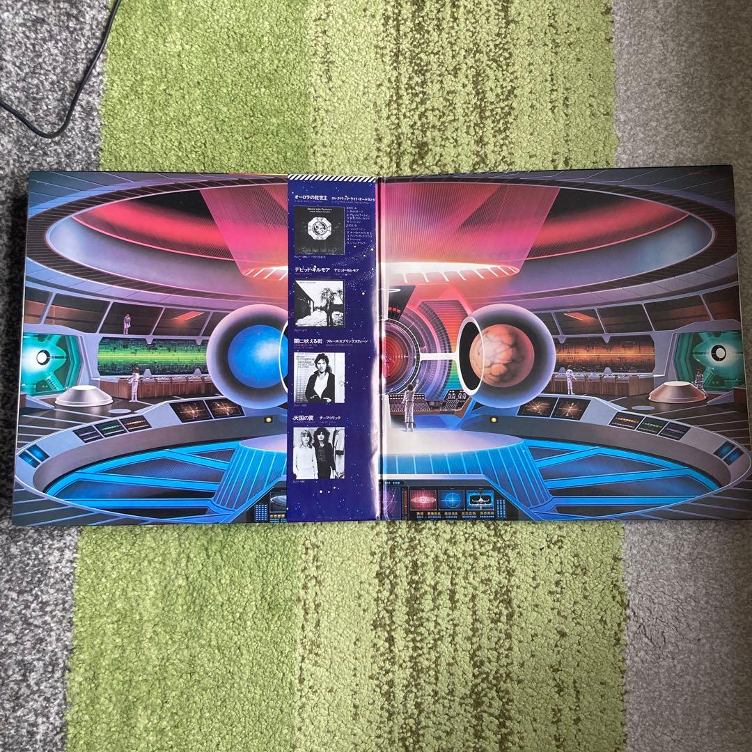 ELO Out of the blue レコード プラモ付き完品