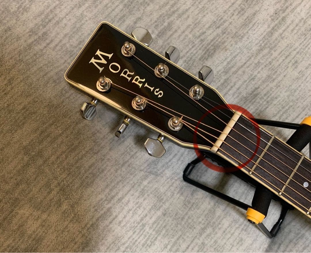 【JUNK】Morris MF-50 モーリス アコースティックギター 縦ロゴ