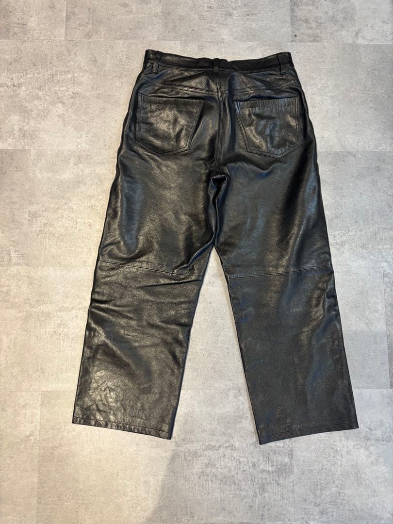上杉柊平着用同型　DRIES VAN NOTEN レザーパンツ
