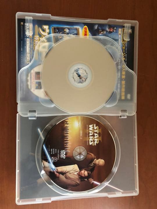 【送料込み】スター・ウォーズ エピソード1,2,3(DVD)