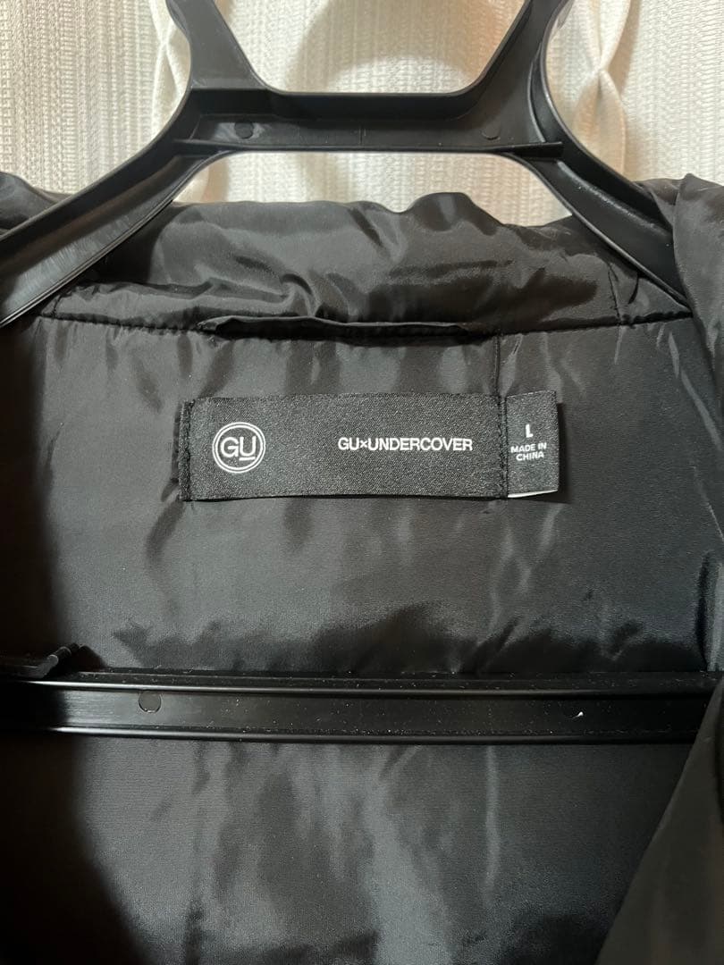 GU アンダーカバー　ヒートパデットコンバーチブルコート　ブラック