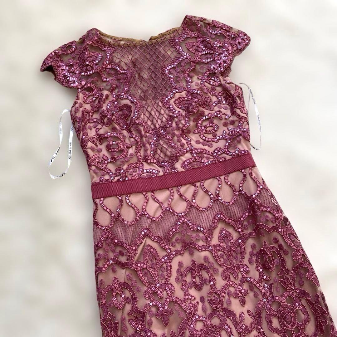 【美品】TADASHI SHOJI タダシショージ ワンピース スパンコール