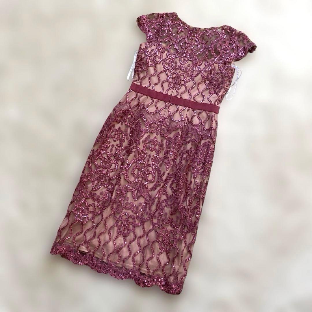【美品】TADASHI SHOJI タダシショージ ワンピース スパンコール