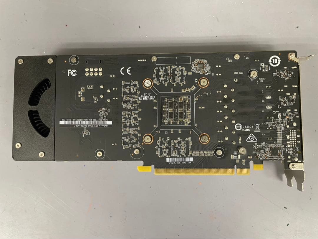 NVIDIA GeForce RTX 2060 SUPER MSI 動作品