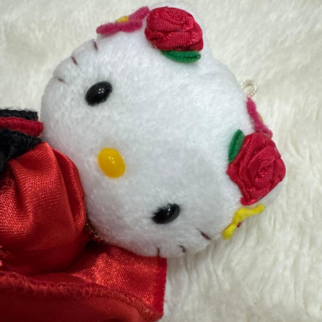 レア　フラメンコ　ハローキティ　ぬいぐるみキーホルダー