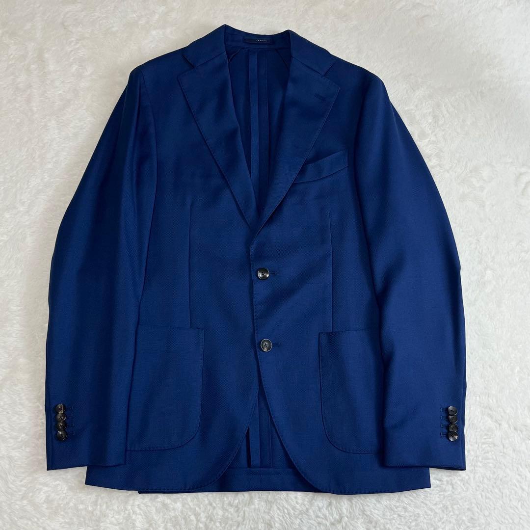 ラルディーニ　LARDINI ジャケット　ウール　ネイビー　44