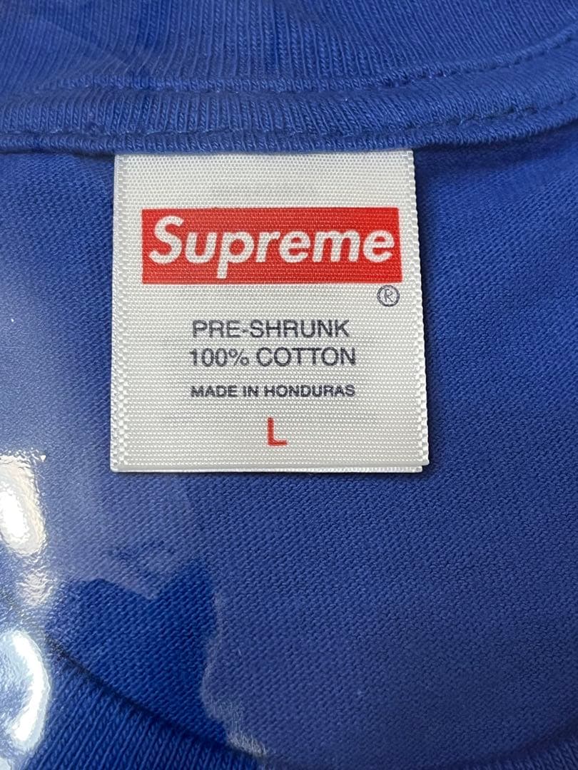 Supreme x Spider-Man Tee \"Blue\" Lサイズ